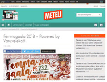 Tablet Screenshot of femmagaala.fi